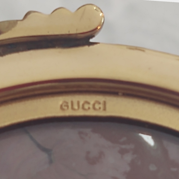 Vintage Gucci Green Enamel Powder Compact - Picture 6 of 10